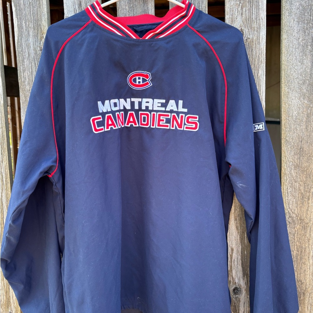Montreal Canadiens windbreaker jacket #hockey #Vintage